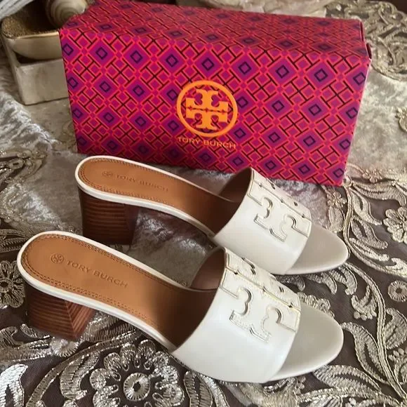 Tory Burch leather mules - Picture 4 of 14